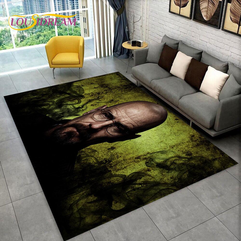 Breaking Bad Walter Hartwell Area Rug,Carpet Rug for Home Living Room Bedroom Sofa Doormat Decor,kids Play Non-slip Floor Mat 3D