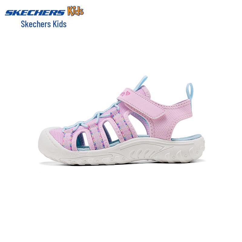 Skechers Girls Closed-Toe Summer Water Sandals 303353L 2