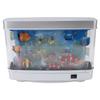 Aquarium-Dekorationslampe Faszinierende bewegte Bilder Künstlicher Fischtank Sensorisches Aquarium Nachtlicht für Wohnzimmer EU-Stecker, Spannung: 220V