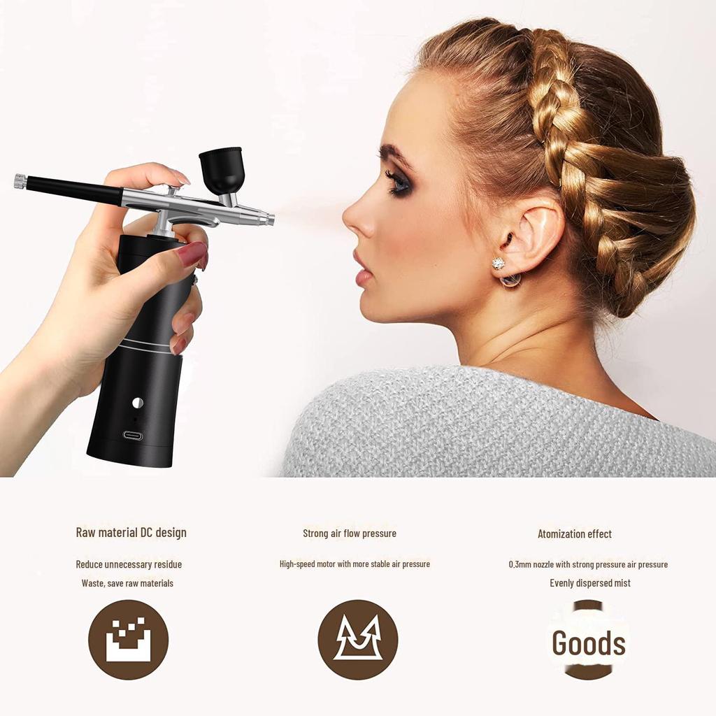 Portable High-Pressure Nano Spray & Oxygen Injection Beauty Device