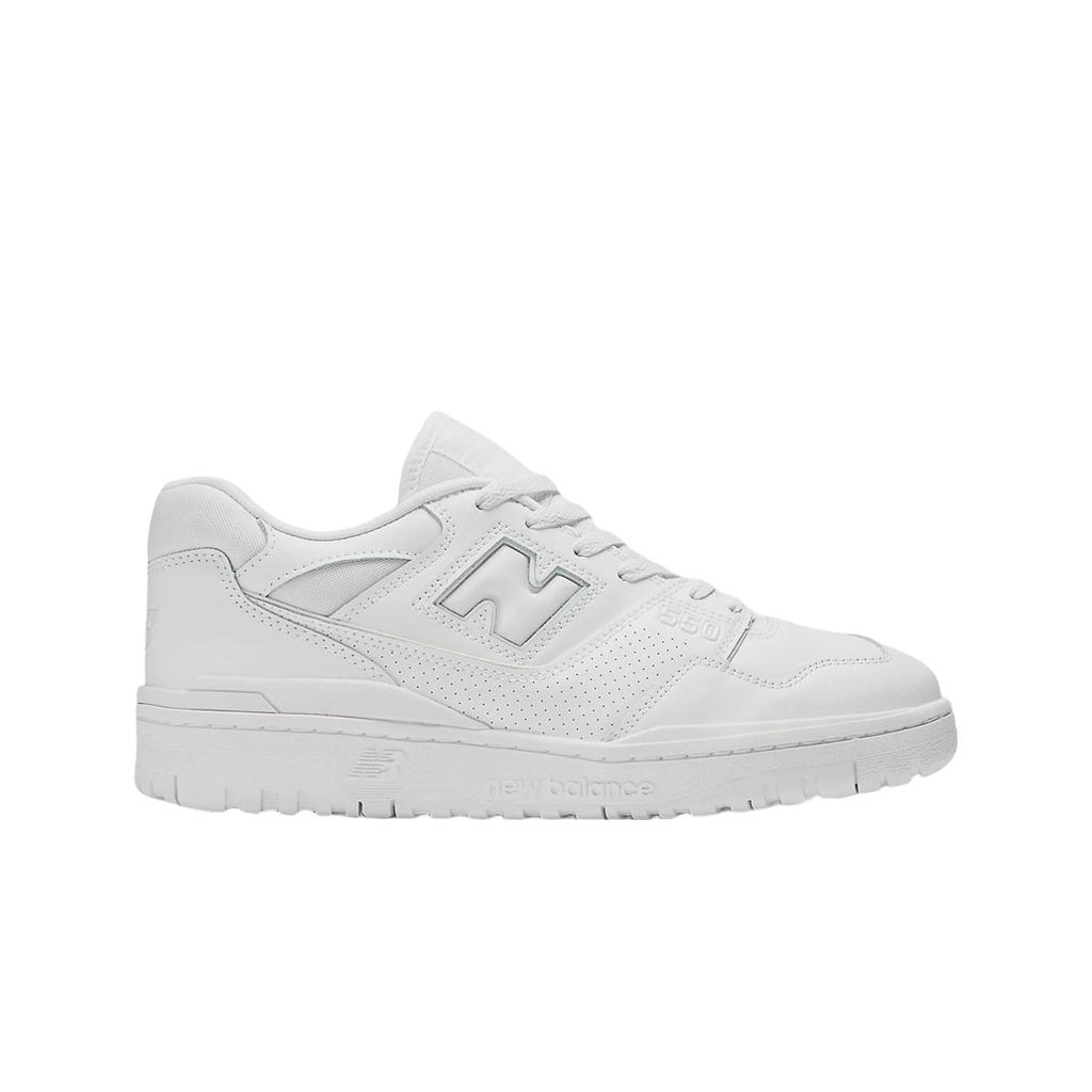 New Balance 550 Triple White - 2e Wide
