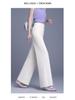 Women's Spring White Wide-Leg Jeans - 2025 Trend, Loose Fit, Slimming, Casual Style