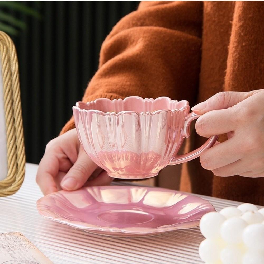 Ceramic Coffee Cup Gradient Juice Cup Coffee Ware Tea Cups Office