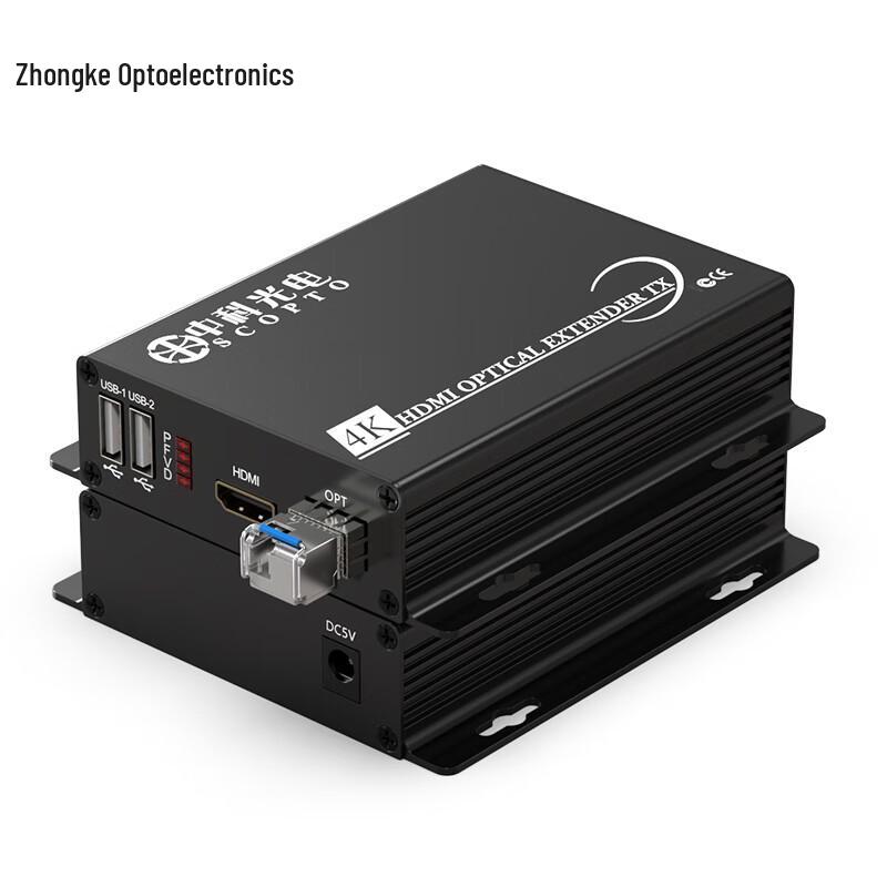 Zhongke Optoelectronics 4K HDMI Fiber Optic Extender & Converter
