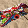 Cartoon How the G-Grinchs S-Stole Towel Soft Pool Gift For Travel Gym Shower Camping Quick Dry Sports Large Beach Towel