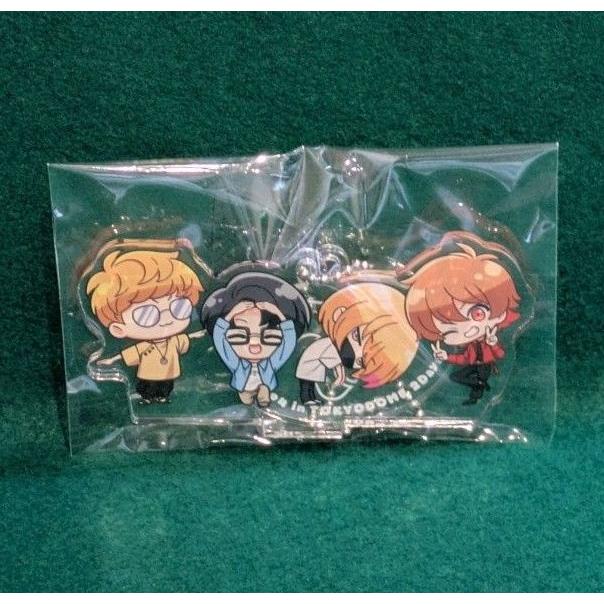 Used TOP4 in TOKYO DOME 2Days Ackey Stand Collection Secret top4 pose acrylic key chain