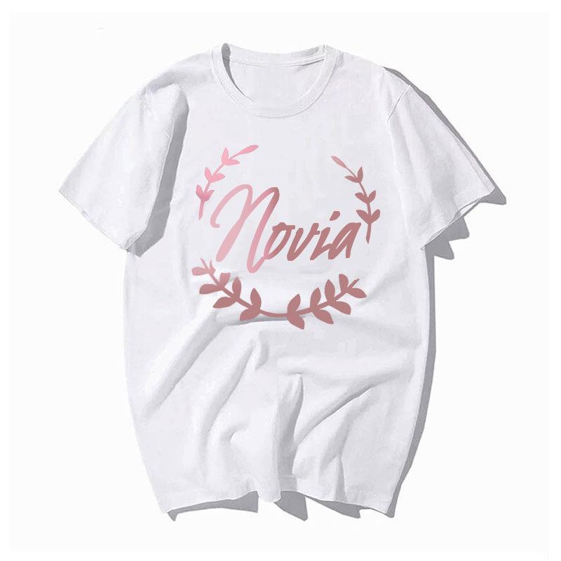 Dámské tričko s potiskem a krátkým rukávem, dámské oblečení