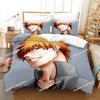 3D Bleach Bedding Set Bedspread Single Twin Full Queen King Size Bleach Anime Bleach Bed Set Linen Aldult Bedroom Duvetcover Set