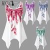 Women's Fashion Casual Sleeveless U Neck Blouses & Shirts