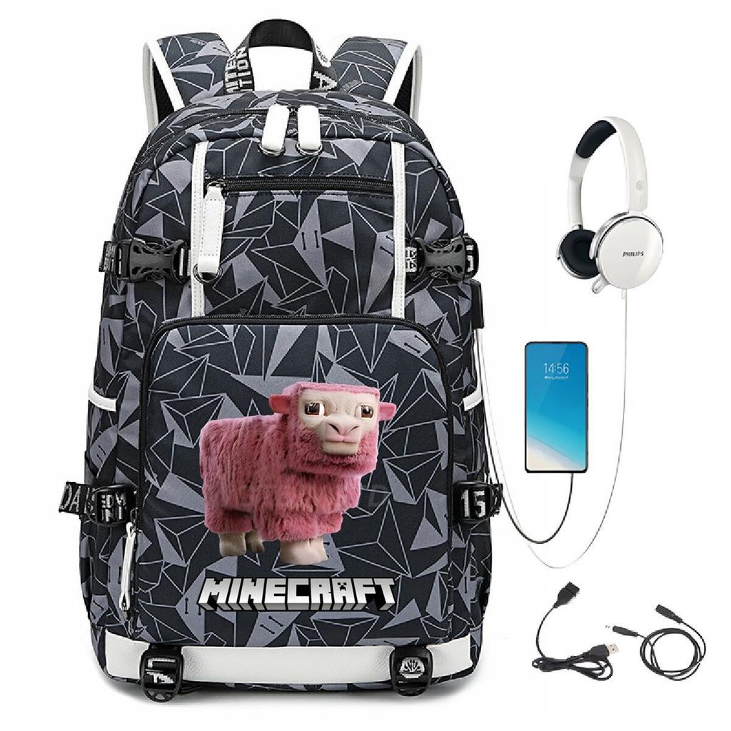 Game Merchandise Outdoor Travel Bag Large Capacity Usb Backpack