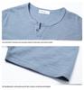 Men's Plus Size Korean Style Bamboo Knit Short Sleeve T-shirt