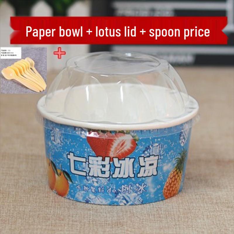 Penguin Food Grade Disposable Paper Takeout Bowls