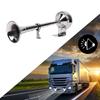 Klaxon Marin pour Bateau 12V 125db Trompette en Acier Inoxydable Klaxon Électrique pour Navires Pick-ups Camping-cars Bus