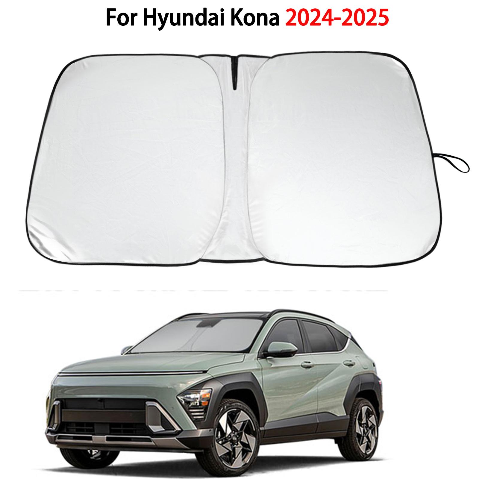 Для Hyundai Kona 2025-2025 Автомобильный солнцезащитный козырек на лобовое стекло Складной отражающий УФ-защита от солнца Защита от солнца Автомобильные аксессуары