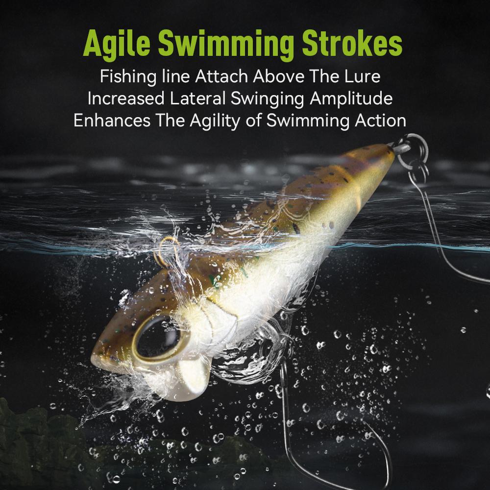 Kingdom Mikro Tonący Ołówek Przynęta Wędkarska 2.4g/38mm 2.8g/45mm Tonąca Twarda Przynęta ABS Sprzęt Wędkarski Sztuczne Twarde Przynęty Przynęty Koronkowe Sprzęt Wobblery