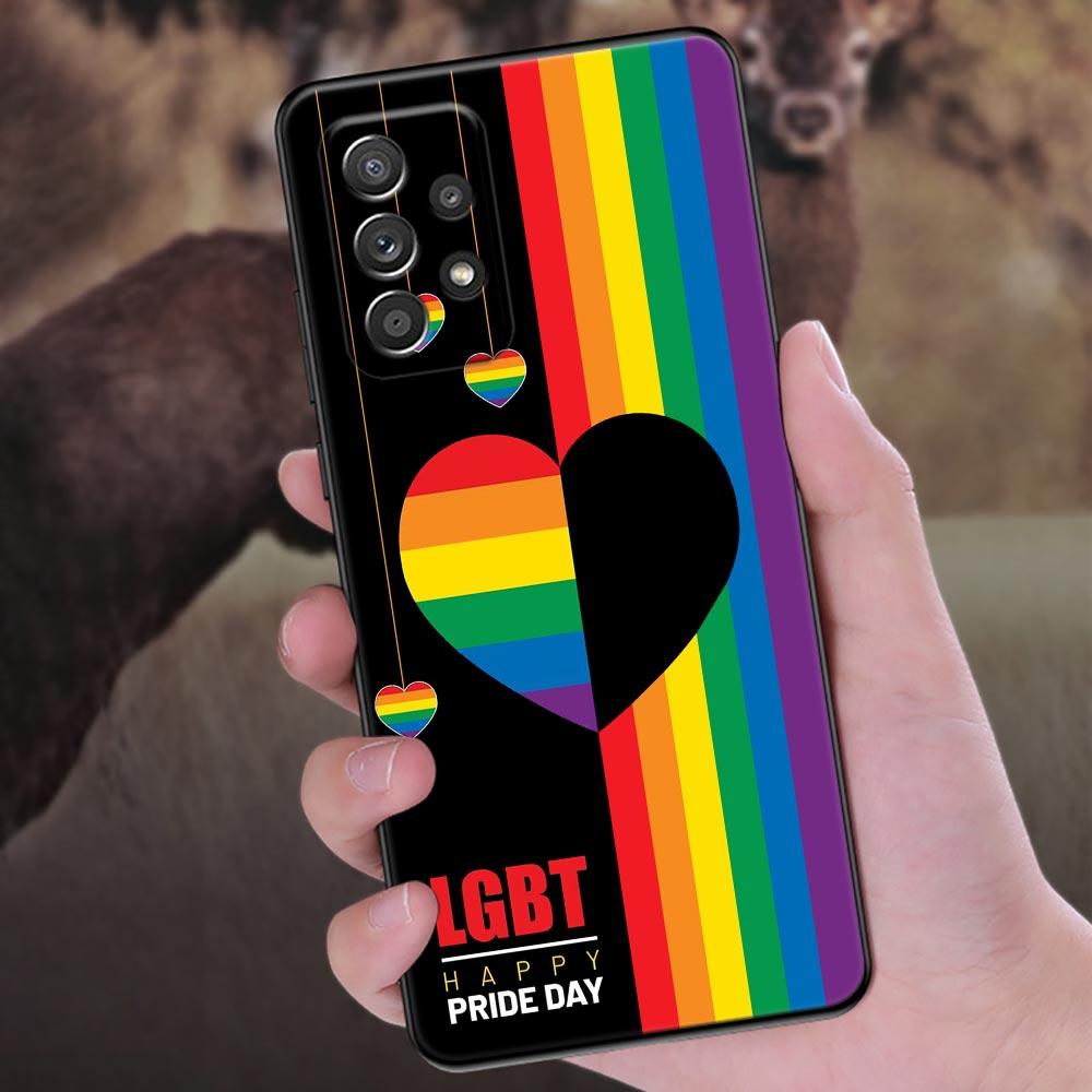 

Gay Pride Flag Lesbians LGBT Phone Case For Samsung Galaxy A57 A56 A37 A55 A36 A26 A54 A52 A35 A34 A25 A17 A16 A15 A07 A06 Cover Samsung A06 4G