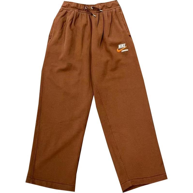Nike Sports Life Collection Knitted Sweatpants Men s Brown DX8186-259 XL
