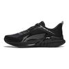 Li Ning Comfortable And Breathable Fabric Cushioning, Wear Resistant Low top Running Shoes Men's Black ARBU003-2