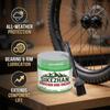 2oz Bike Grease with Brush, Waterproof Anti-Rust High Temp Synthetic Lube for MTB & Road Bike Bearings, Hubs & Headsets