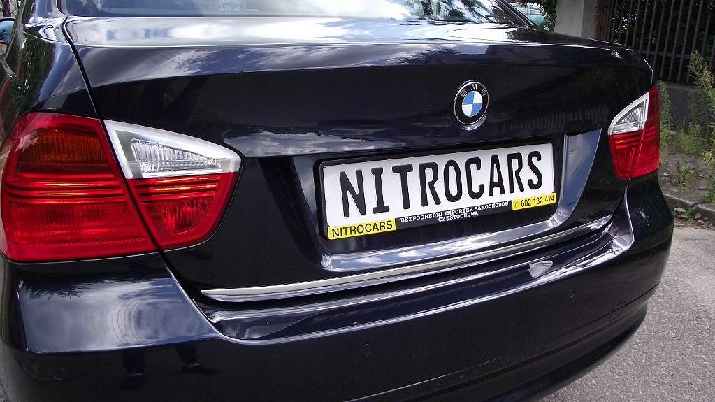 BMW 3 E90 - CHROME STRIP Chromed TAILGATE Tuning