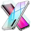 Protective Case for Redmi Note 8 - E.F.CONNECTION - Flexible - Transparent - High Resistance - Tempered Glass