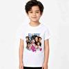 Maglietta Unisex in Cotone 100% Bambini Harry Styles Kiss All The Time Album Estate 2026 Girocollo Ragazzi Ragazze Hip Hop Manica Corta T-shirt Regalo per Fan