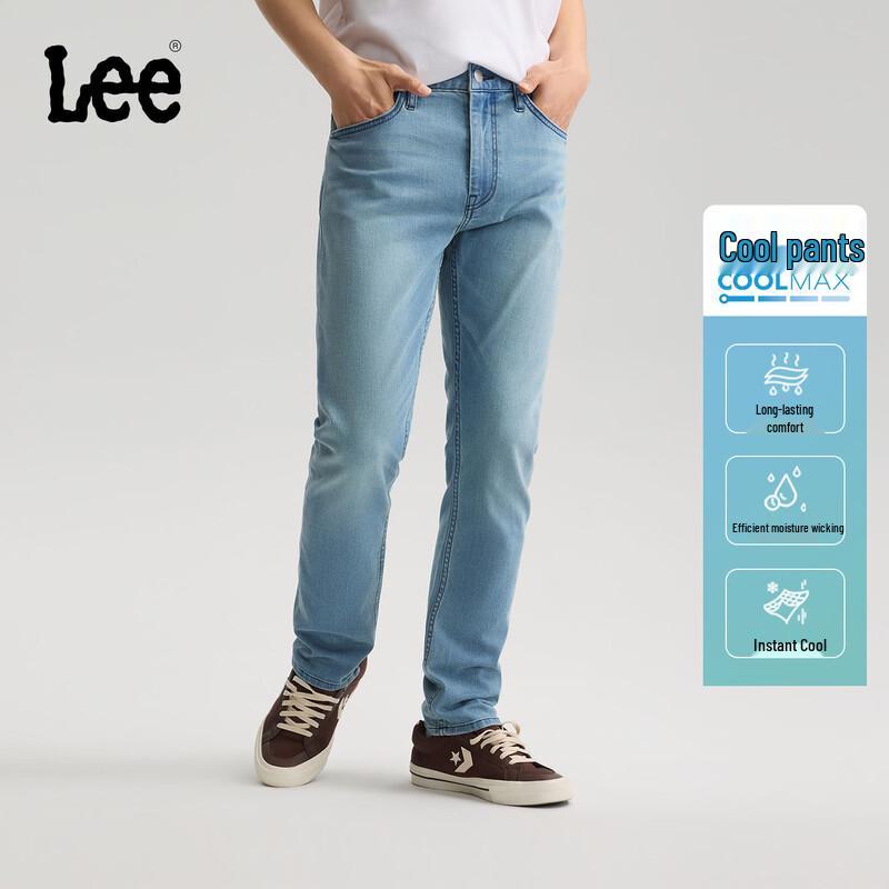 Lee Men s 705 Cool-Touch Tapered Jeans 33