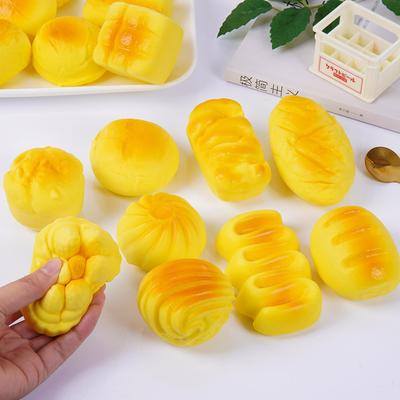 PU Slow Rebound Sticky Bread Squeeze Toy