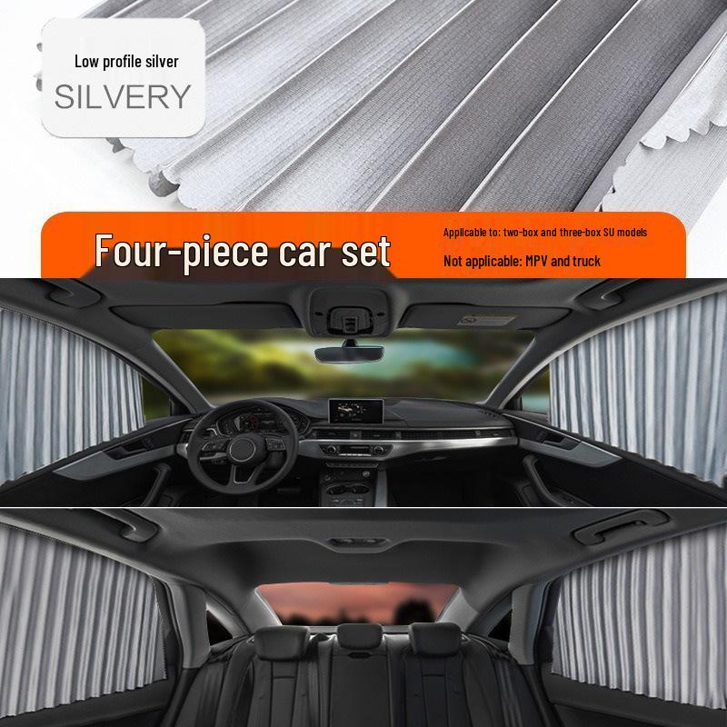 Magnetic Car Sun Shade for Side Windows – Universal Fit, Heat Insulation, UV Protection