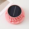 USB Rechargeable Solar Fan with Detachable Accessories - Pressure-Sensitive Motor for Strong Wind Power