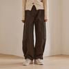 ODER Balloon Two-Way Pants - Deep Brown