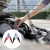 2Pieces Sturdy 600A Metal Battery Clamps Portable for Automotive Jumpers Cables and Truck Charging Daily Casual Use