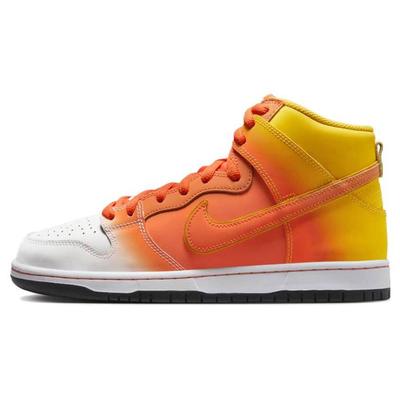 Unisex SB Dunk High Sweet Tooth Amarillo Orange White Black FN5107-700