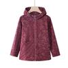 Extra Size Plus 200 Jin Spring/Autumn Casual Windbreaker Coat for Middle-aged & Elderly Women