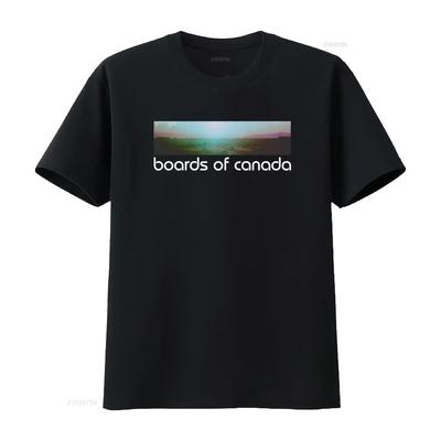 Tričko Boards Of Canada 100% Bavlna pro USA Móda vintage Vyprané Stylové Měkké Unisex pánské Top Pro Každodenní Nošení Všestranné