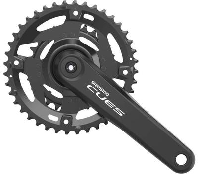 SHIMANO CUES Vorderrad-Kettenblatt ohne Kettenschutz Kurbel EFCU40102CX06X FC-U4010-2 Länge/170mm 40/26Z 9/10/11F