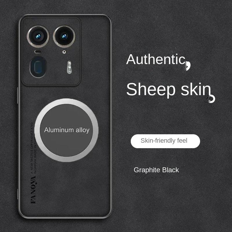 

Business Skin-friendly Sheepskin Leather Case For Motorola Edge 70 60 50 40 Neo Pro Ultra Fusion Card Magnetic Tablet Soft Cover Motorola Edge 40 Neo