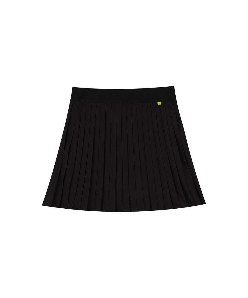 Yonex 265Ps001F Black Women'S Waistband Pleated Tennis Skirt