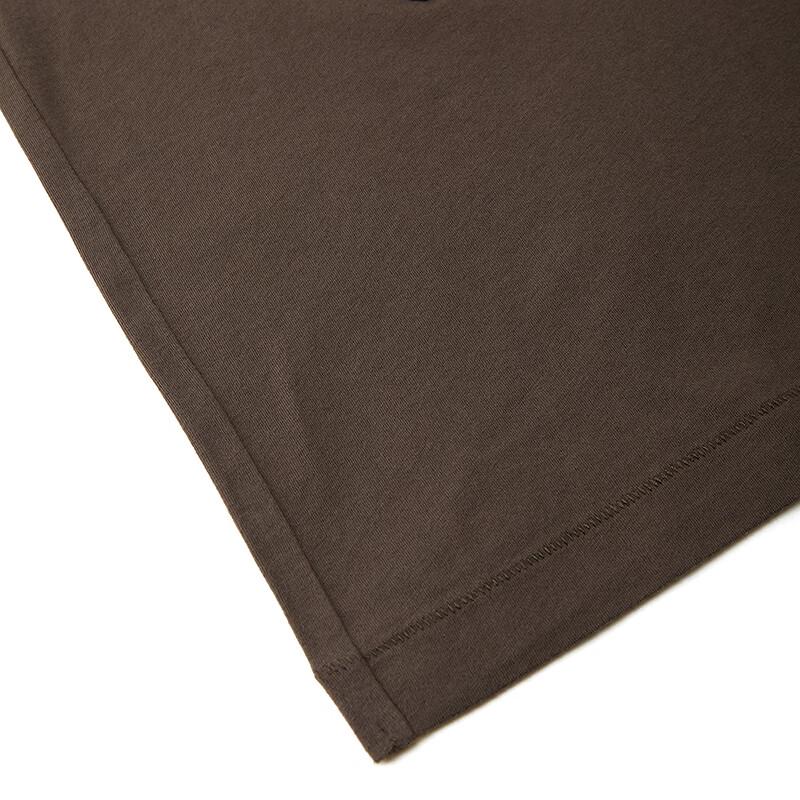 JNBY 2025 Autumn Loose Fit Cotton Short Sleeve T-shirt