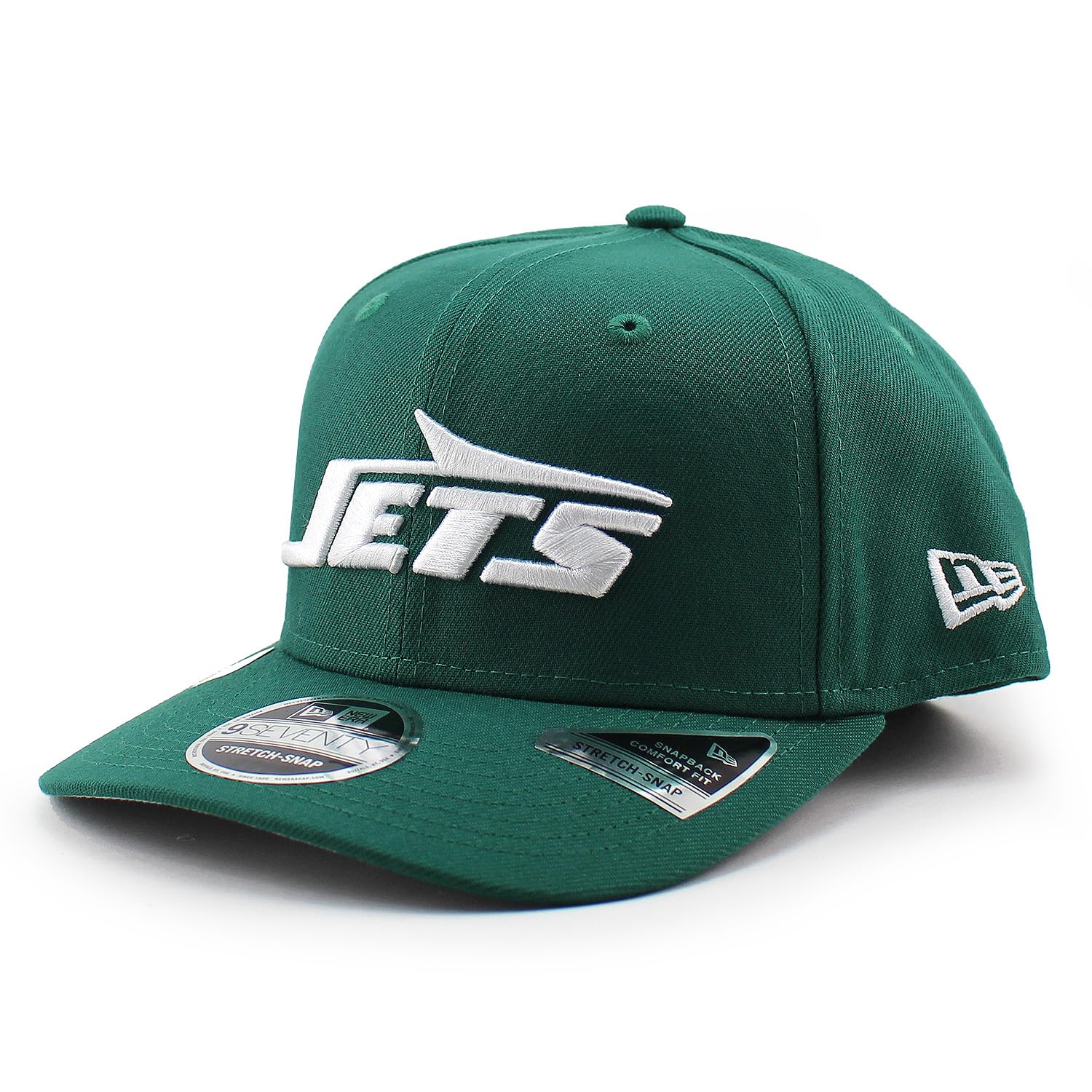 

New Era Cap 9SEVENTY Stretch Snapback New York Jets NF STRETCH SNAPBACK CAP GREEN NEW ERA NEW YORK JETS Hat Cap [Used] зелёный