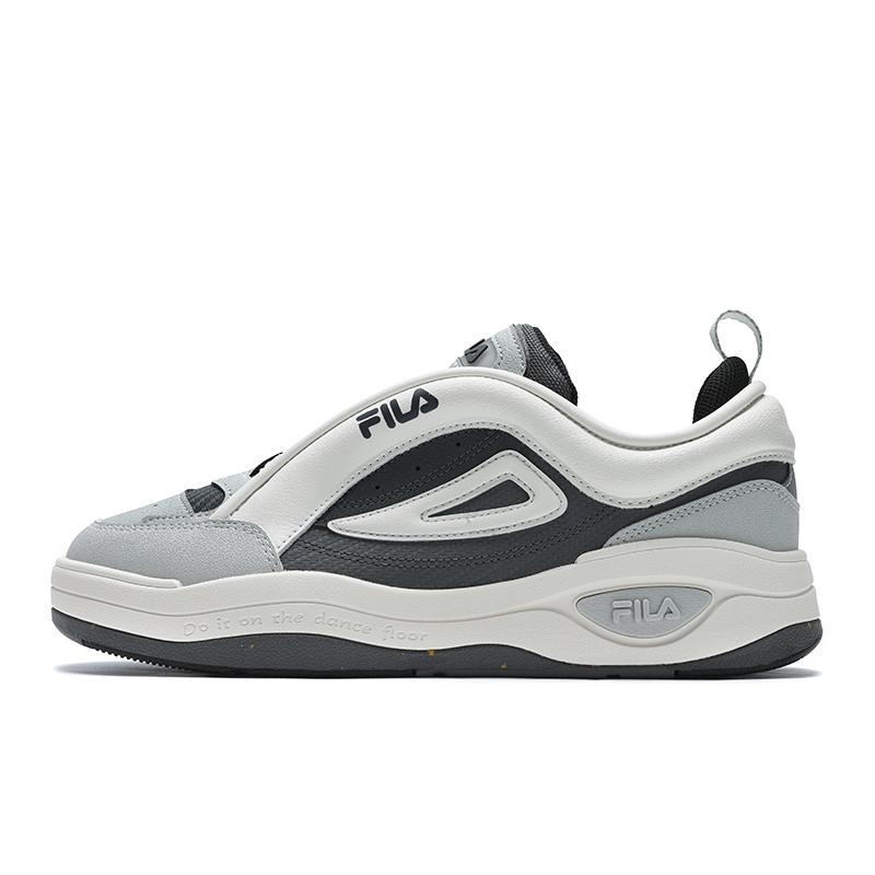 Fila Mix 2 Comfortable Fashion Versatile Low-Top Sneakers Men Sneakers Gray White F12M442205FIW