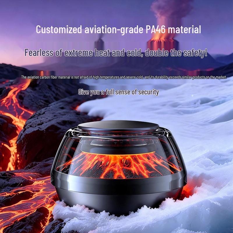 New 2026 Car Air Freshener & Ambient Light Automatic Fragrance Spray Deodorizer Ornament