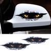 Car Sticker Simulated Peeping Cat's Eye Decal Car Styling 3D Stereoscopic Eye Peep Car Sticker Waterproof Body Decor Sticker
