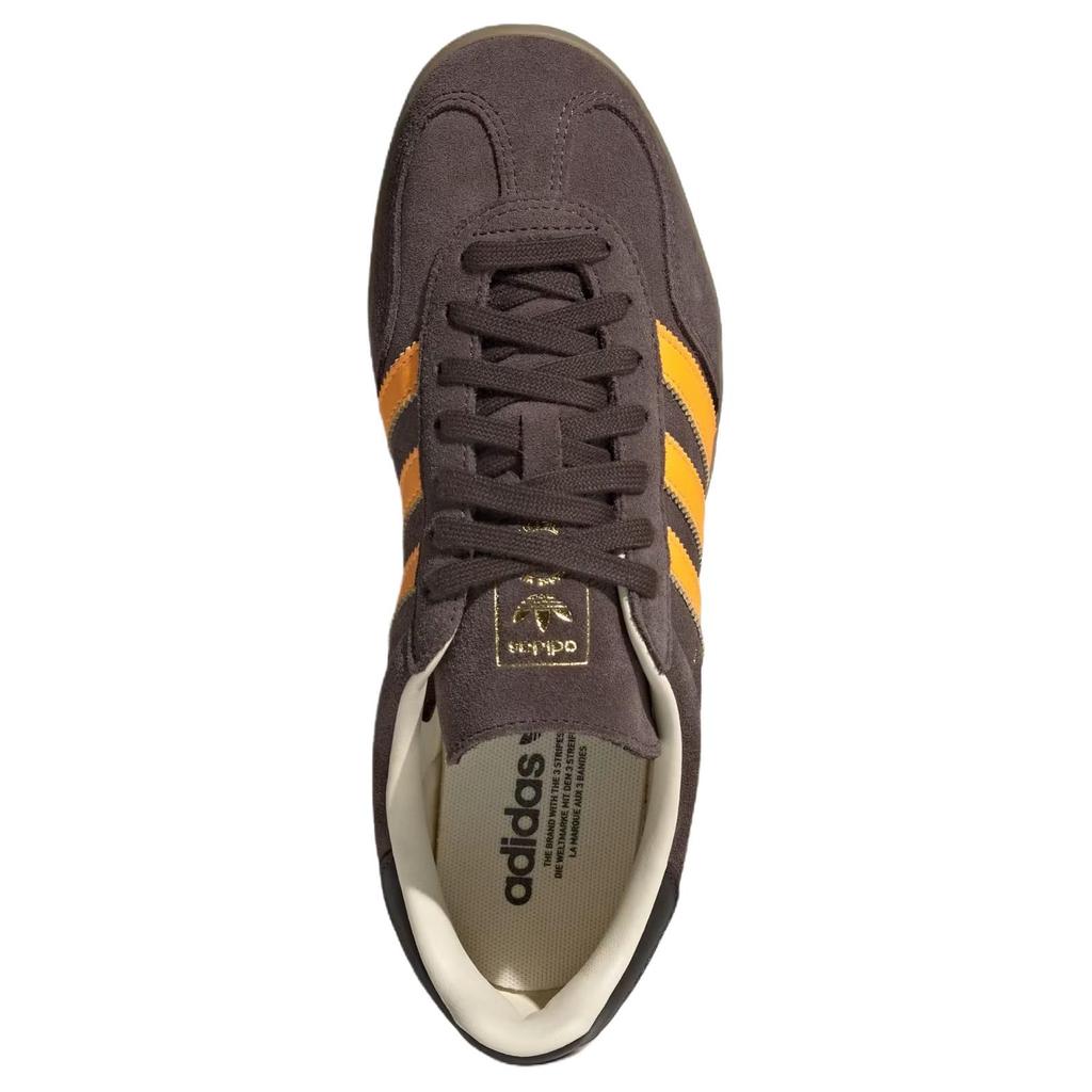 adidas Gazelle Indoor Brown Lucid Tangerine Wonder White Unisex Sneakers IH9659