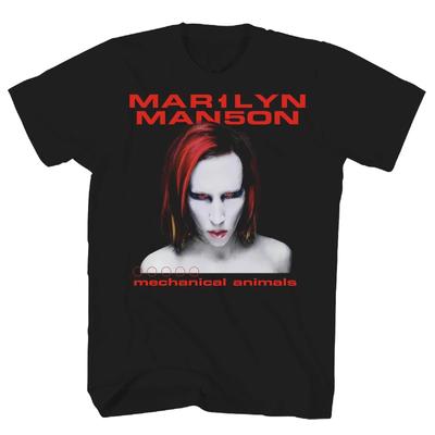 T-shirt Authentique Marilyn Manson Mechanical Animals S-3XL NEUF