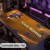 Large Mouse PadKylian Mbappe Custom Name Text Personalized Desk Mat Non Slip Gaming Pad