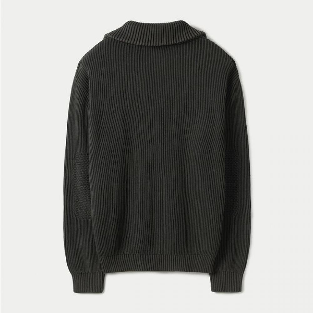 SERIES Half Zip Pullover Garment Dyed Cotton Sawaw25051chx
