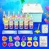 Magiczny Zestaw Do Robienia Żeli Figurek Slime Diy Elfy Gwiazdki Wodne 3D