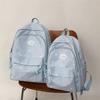 Star Print Student Schoolbag Large Capacity Women's Backpack