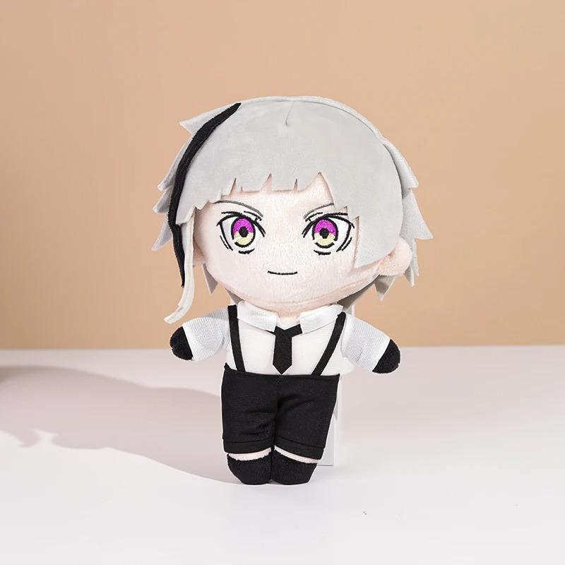 20cm Bungou Stray Dogs Plüschtier Dazai Osamu Nakahara Chuya Edogawa Rampo Gogol Dostoevsk Anime Cosplay Spielzeug Kissen Kindergeschenk